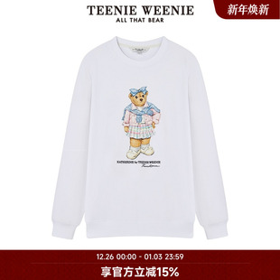 TeenieWeenie小熊奥莱卫衣秋季 上衣 清新活力休闲学院通勤圆领长袖