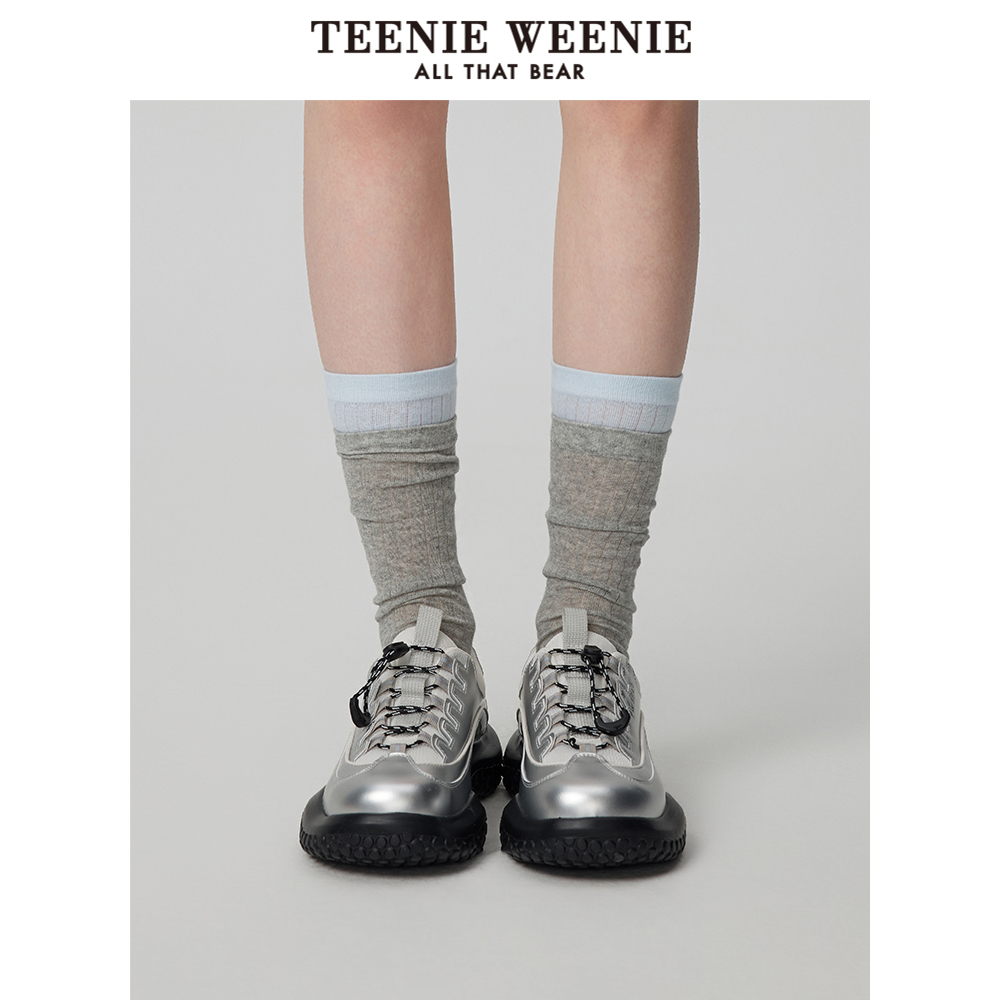 TeenieWeenie小熊奥莱休闲鞋秋季简约时尚拼接撞色轻户外