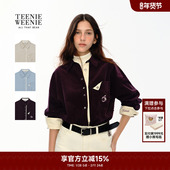 TeenieWeenie小熊奥莱衬衫 衬衣上衣女装 春秋季 休闲风舒适翻领长袖