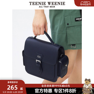 TeenieWeenie小熊奥莱字母单肩包女春季手提包斜挎包学院风