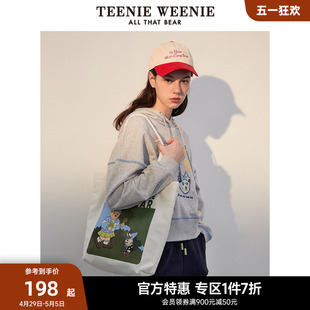 TeenieWeenie小熊奥莱单肩包手提包女士包包大容量包春