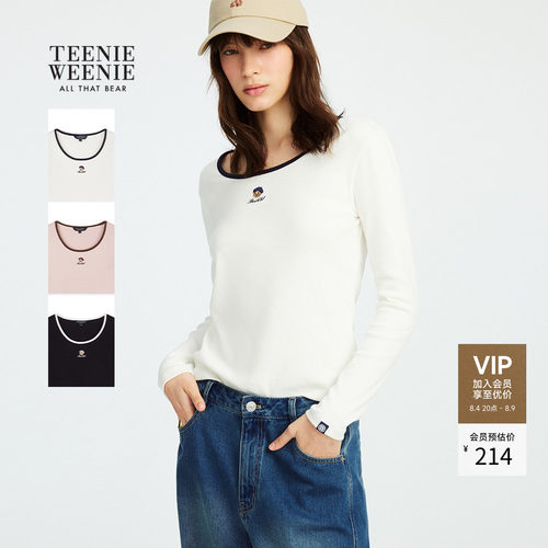 TeenieWeenie简约长袖T恤打底衫