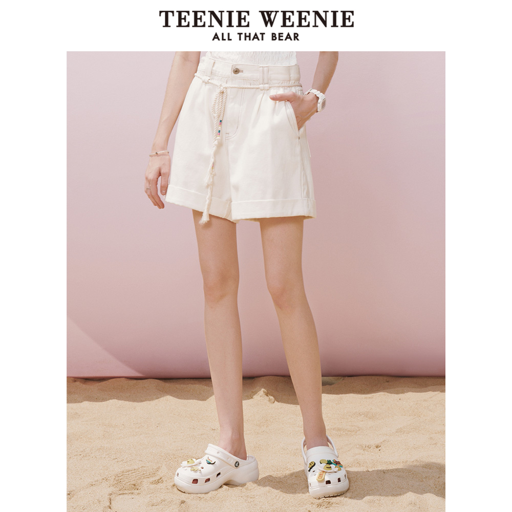 teenieweenie奥莱休闲度假风短裤