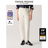 利落通勤飒爽九分烟管复古牛仔裤 TeenieWeenie小熊女装 秋季