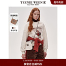 冬装 TeenieWeenie小熊奥莱女装 仿羊羔绒加厚保暖卫衣 赠挎包