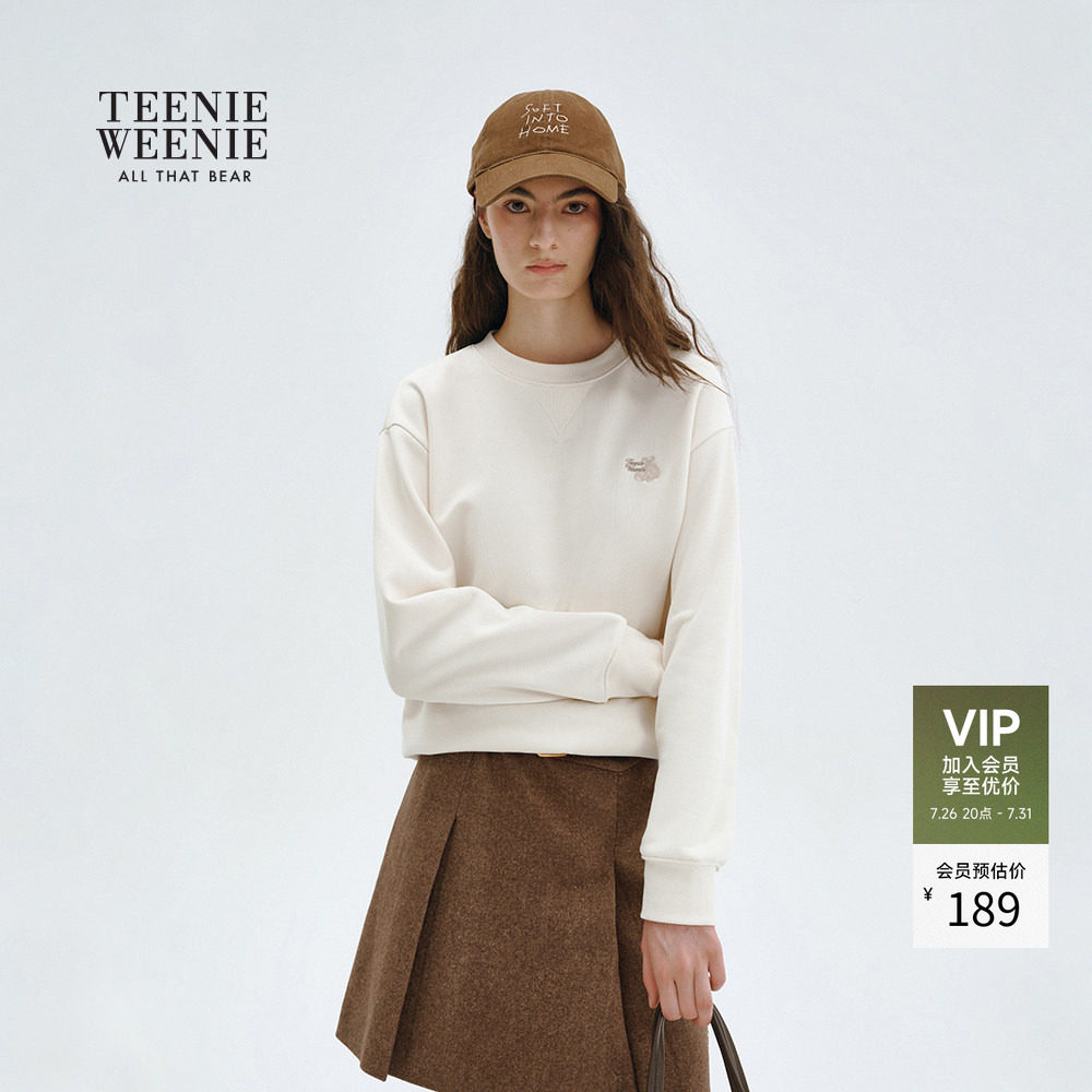 TeenieWeenie小熊女装圆领卫衣