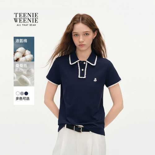 TeenieWeenie小熊女装POLO衫T恤