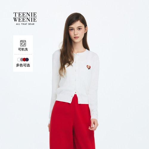 TeenieWeenie小熊女装圆领开衫
