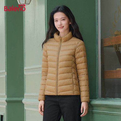 羽绒服女宽松鸭绒通勤保暖