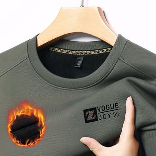 山东即墨原产地卫衣男官方旗舰店中山2025秋冬保暖加绒加厚男装潮