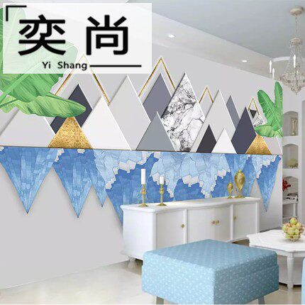 抽象几何图形壁纸价格 抽象几何图形壁纸图片 星期三