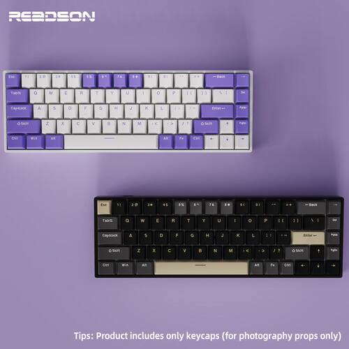 HW68三模RGB带驱动蓝牙无线红轴