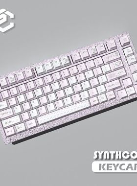 猫猫花语键帽PBT材质原厂支持wooting EZ63MADE68 Hero68ND63夜魔