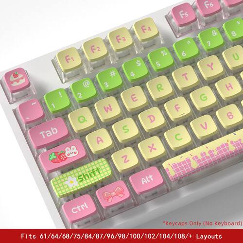 【四面透白底草莓小兔】PCPBT