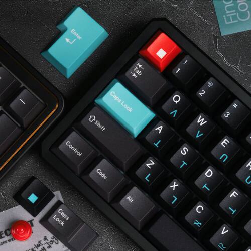Dolch键帽143键原厂侧刻透光PBT