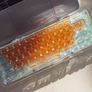 元 发货pc材质类MDA高度细节拉满适配机械键盘 气橙键帽132键盒装