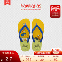 Havaianas哈唯纳Simpsons印花夹脚平底人字拖鞋情侣夏童款成人款