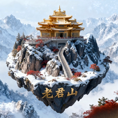 洛阳老君山冰箱贴文创纪念品