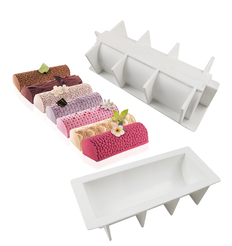 长条慕斯模具家用烘焙波点垫片