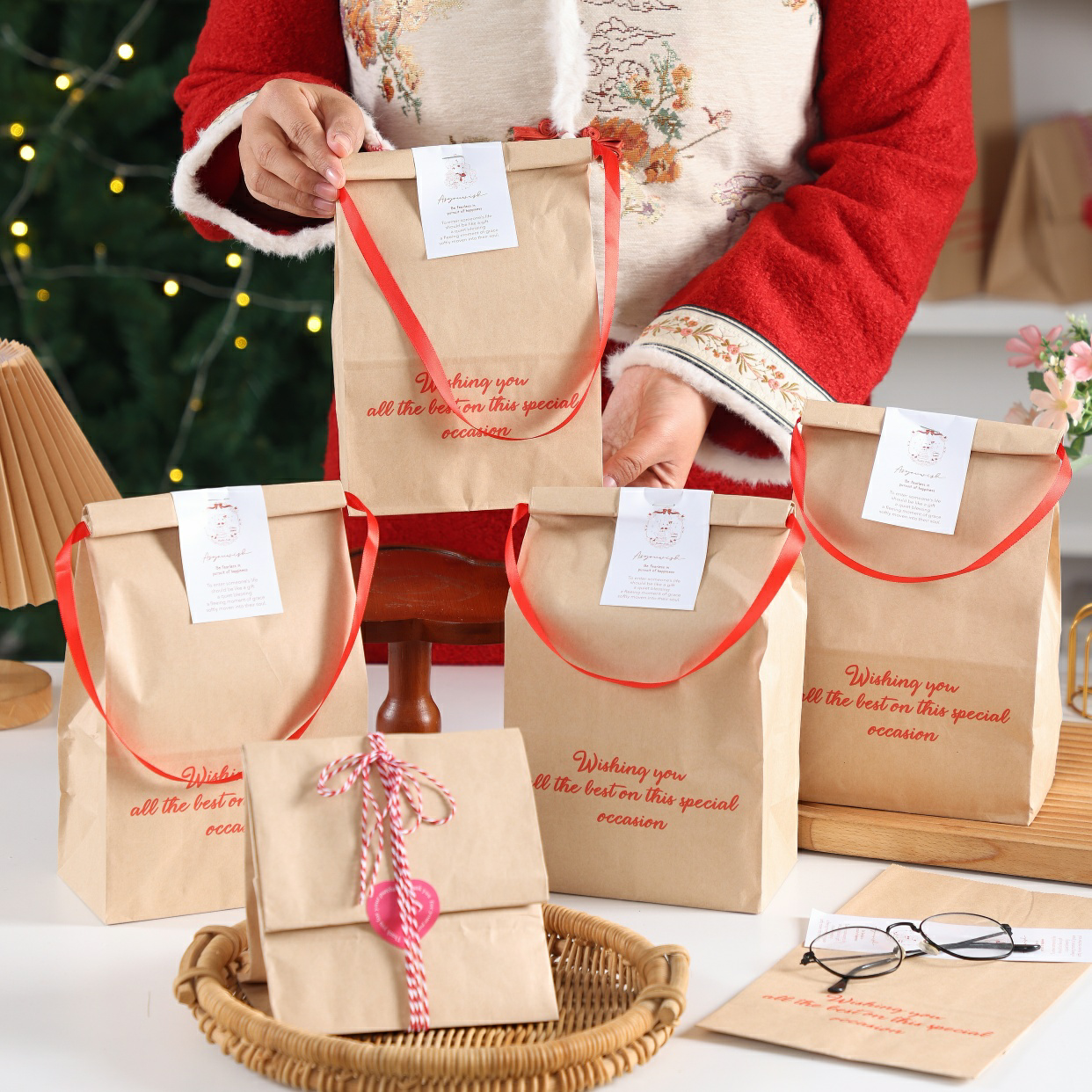 2款选跨境新款圣诞老人圣诞麋鹿