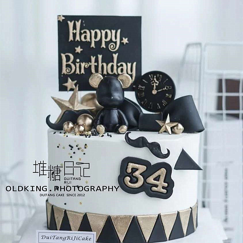 翻糖巧克力五角星数字硅胶模具