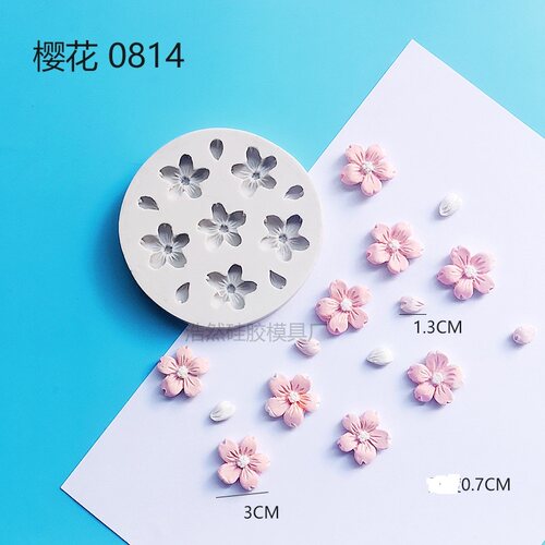 母亲节翻糖巧克力硅胶模具