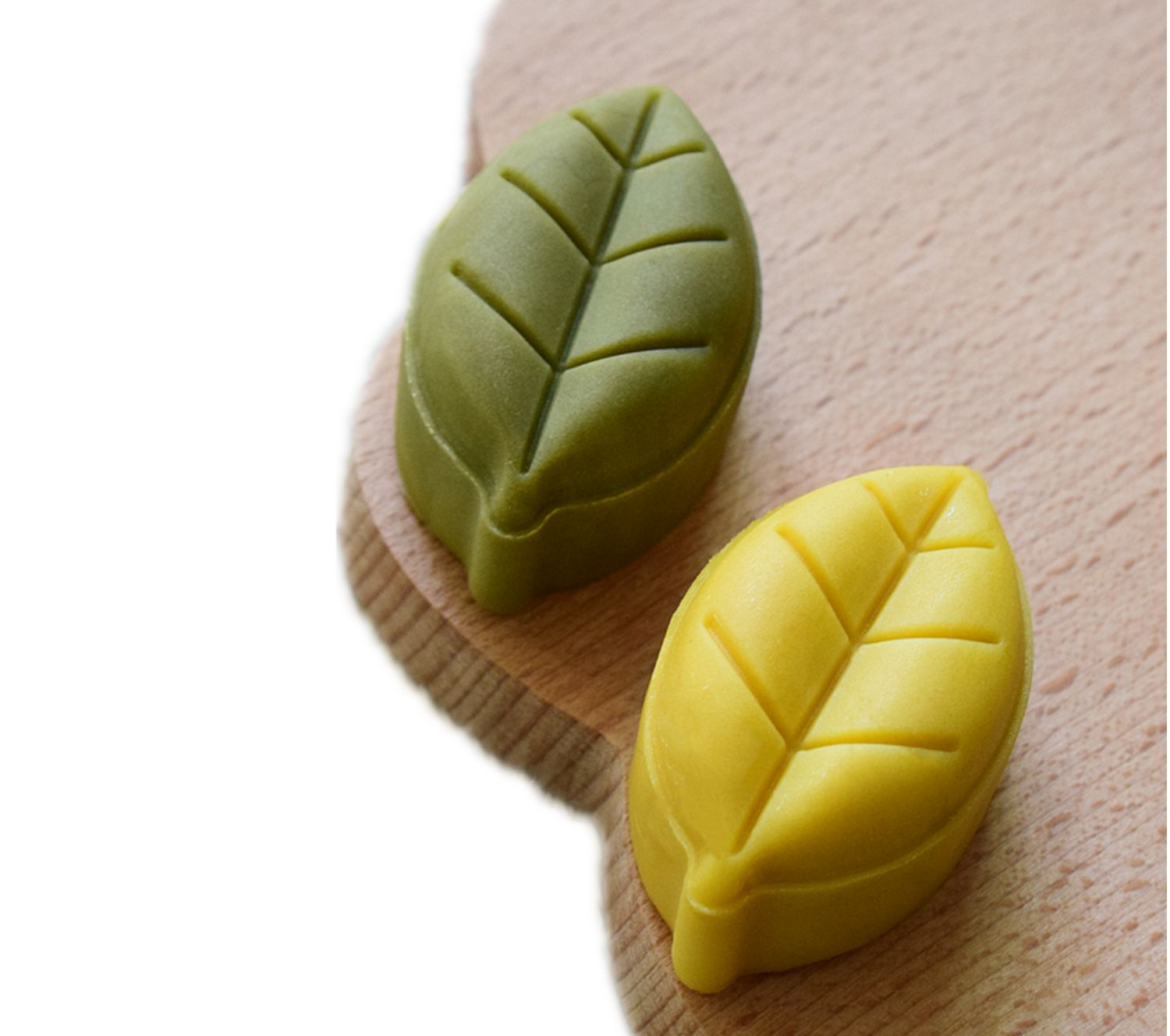 绿豆糕模具 浅叶 30克手压月饼模日式糕点制作家用烘焙工具