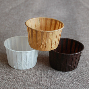 食品级耐高温圆形卷边蛋糕纸托马芬muffin麦芬面包一次性纸杯纸托