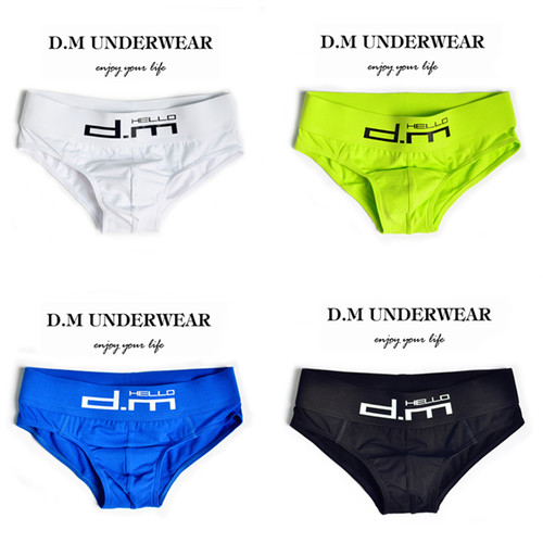 男士三角裤时尚潮字母个性低腰