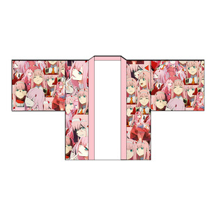 羽织来图定制二次元个性法披浴袍队服设计感DIY定制应援服