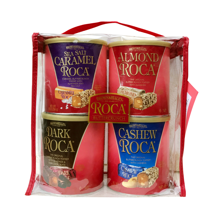 roca乐家糖扁桃仁巧克力太妃糖果284g喜糖婚庆礼盒822克