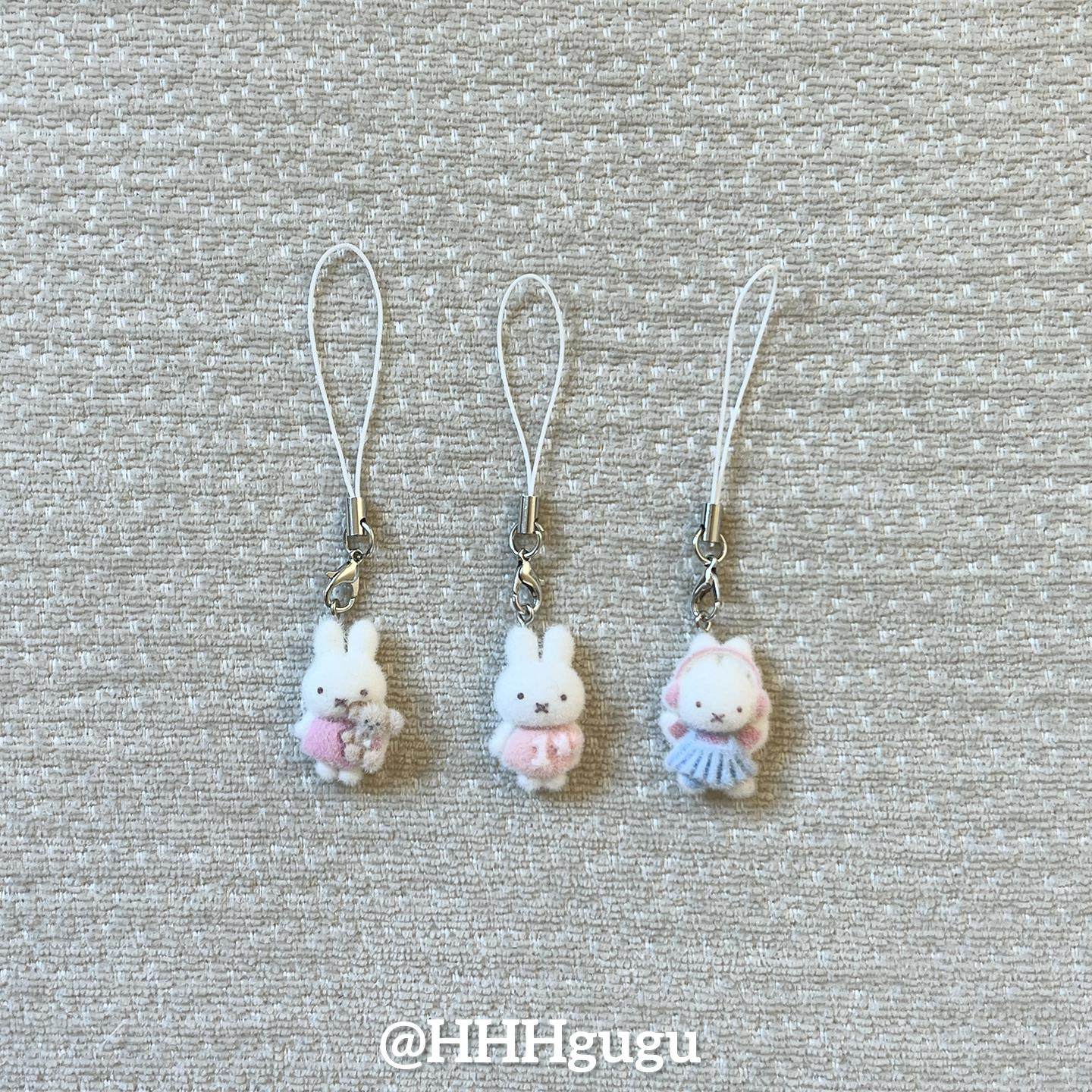 冬系毛茸茸卡通挂件米菲兔手机链包包相机挂饰通用门扣百搭挂件,饰品/流行首饰/时尚饰品新,其他DIY饰品配件,淘宝优惠券,粉丝福利购,淘宝优惠卷