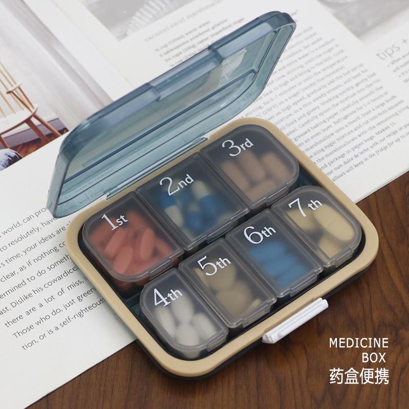 德国便携式进口药盒一周七