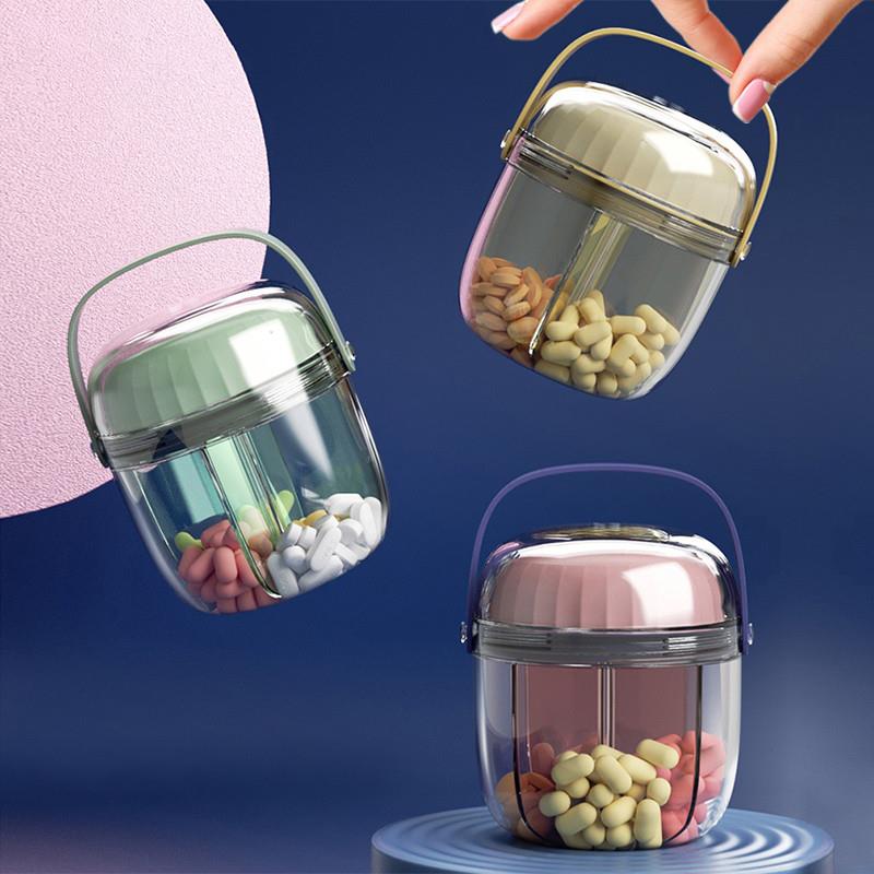 日本便携药盒一周七天式家