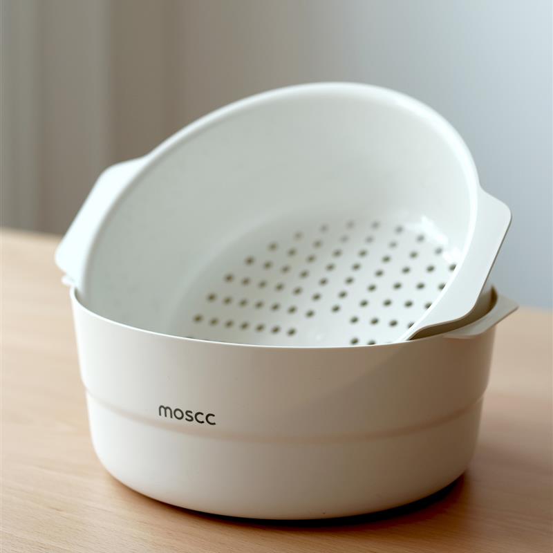 高颜值洗菜盆子双层盆沥水