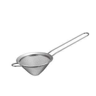 漏斗过滤网筛滤冰器不锈钢漏网滤冰器欧式双重滤冰器Strainer器网