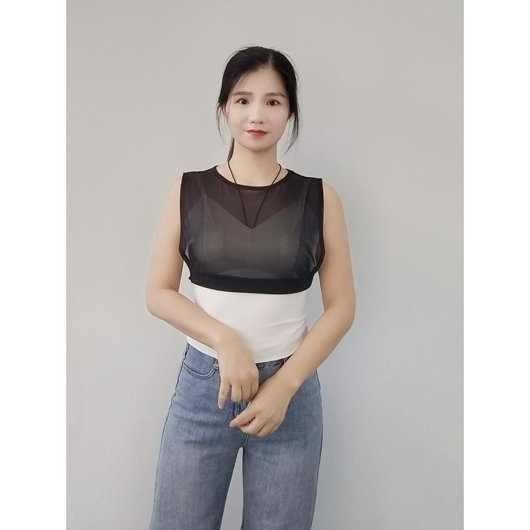 高品质秋季韩国圆领假领子女半透明网纱打底假领套头蕾丝假衣领