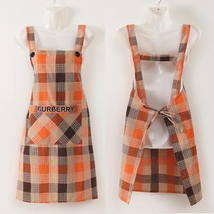 纯棉透气做饭日系女围腰 防水防油围裙质量好围裙厨房家用2025新款