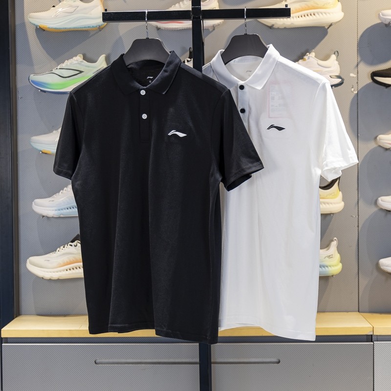 李宁短袖POLO男子2025春季新款健身系列商务休闲翻领T恤APLV723,运动服/休闲服装,运动POLO衫,淘宝优惠券,粉丝福利购,淘宝优惠卷