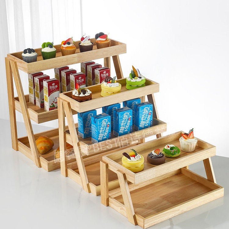 佰诗德橡木二层托架糕点蛋糕面包烘焙展柜水果陈列高档糖果展示架,餐饮具,果盆/果盘/果篮,淘宝优惠券,粉丝福利购,淘宝优惠卷