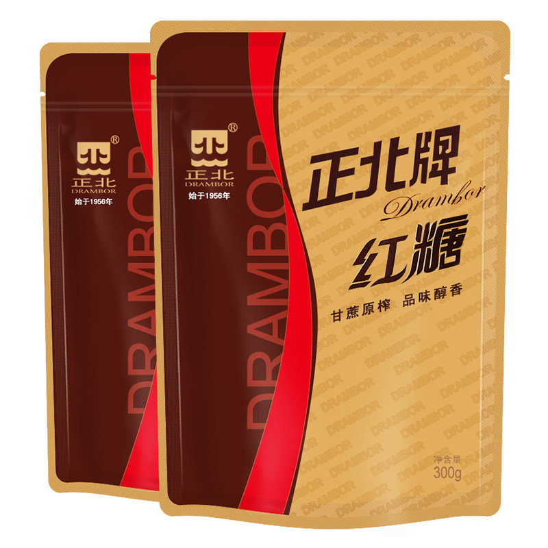 正北红糖300gx2袋 大姨妈月经期坐月子产后甘蔗红糖水