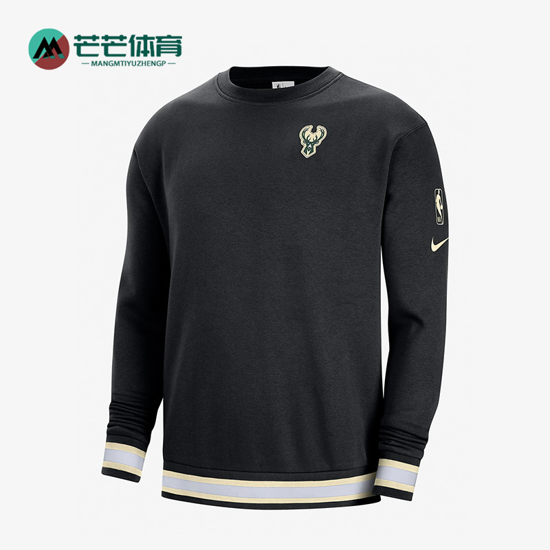 耐克密尔沃基雄鹿队男子套头卫衣