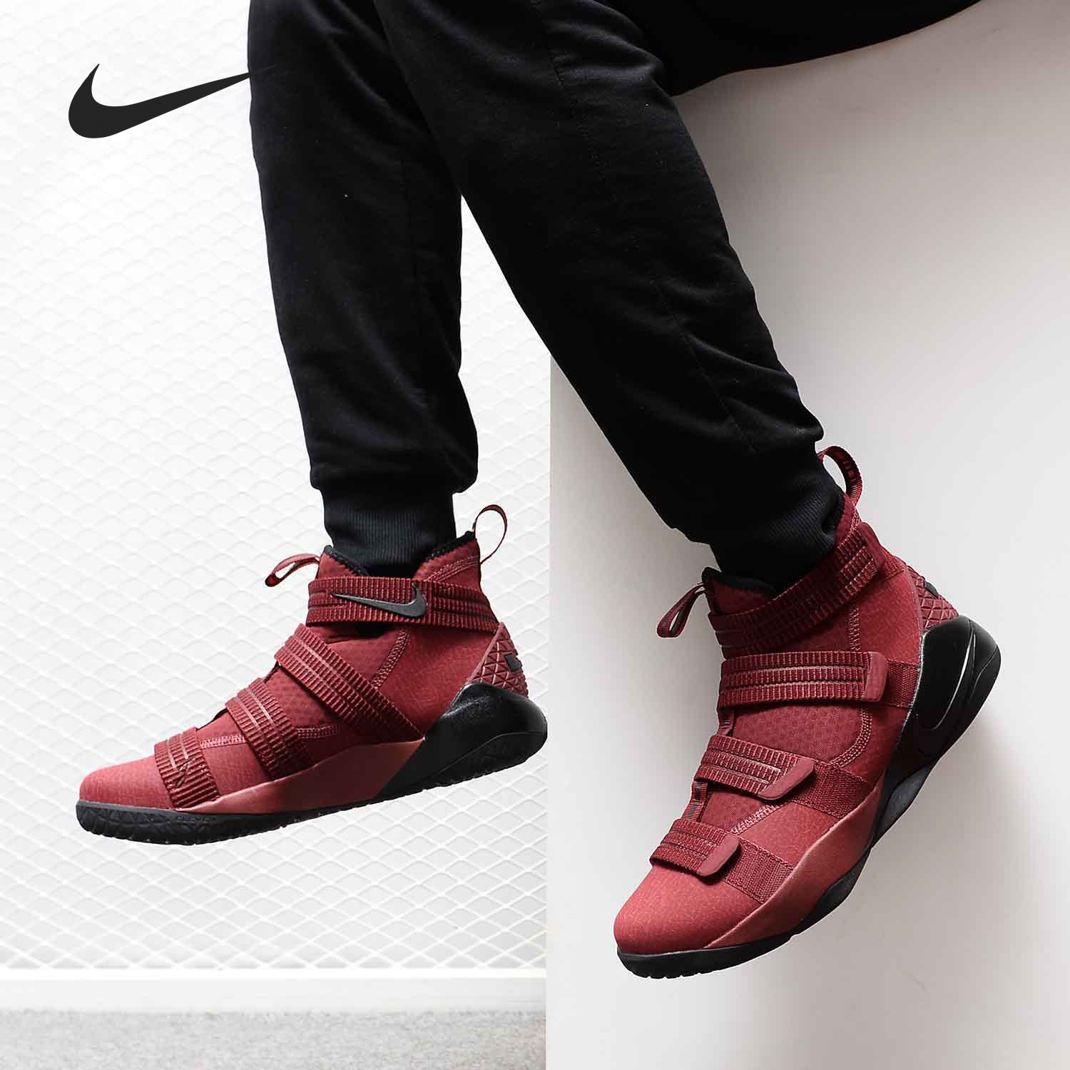 Nike/耐克正品LEBRON SOLDIER 詹姆斯士兵战士11男子篮球鞋897647