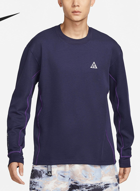 Nike/耐克正品秋季新款男子休闲运动舒适圆领套头卫衣FB8116