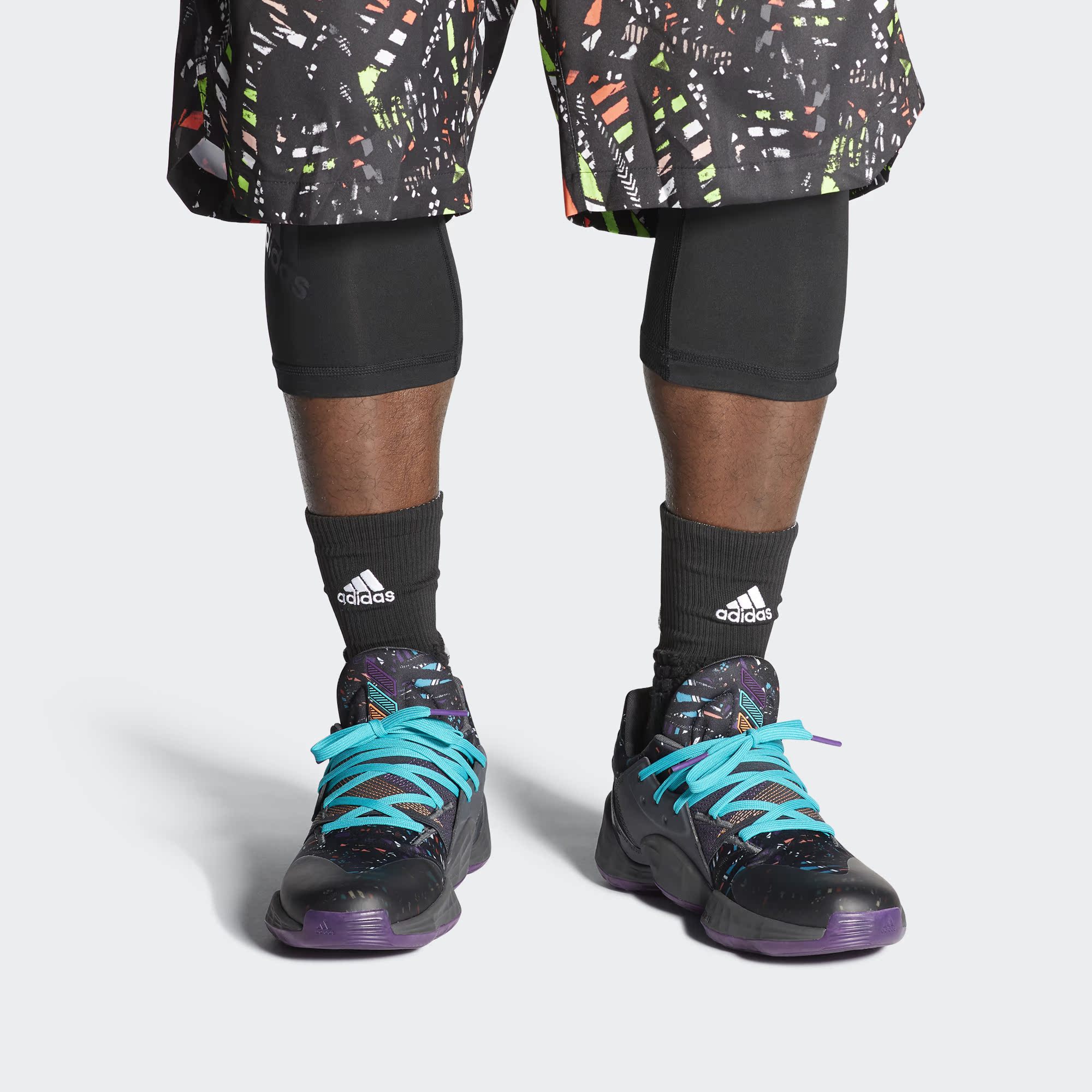 阿迪达斯正品男子运动篮球鞋