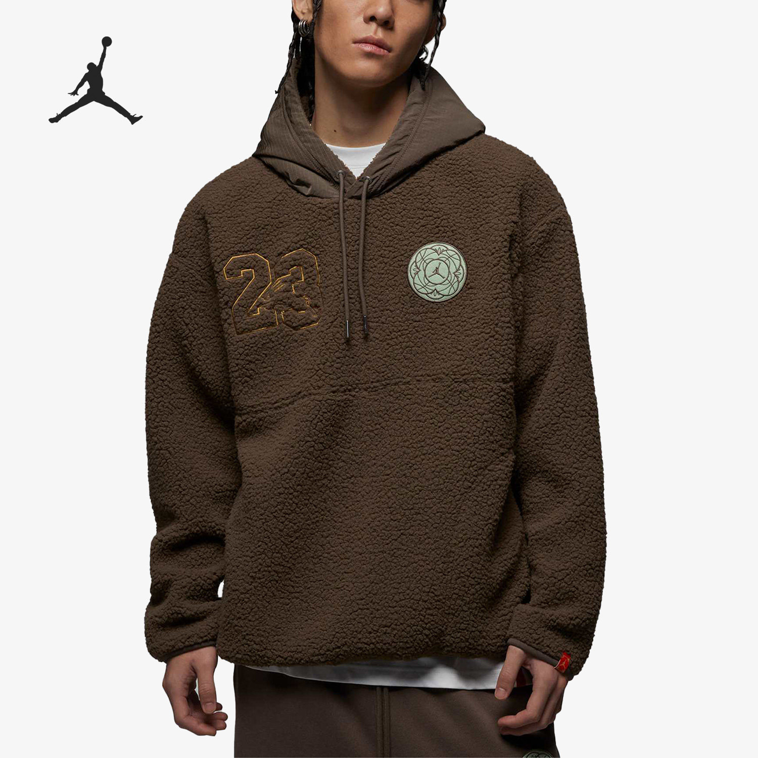 Nike/耐克正品Air Jordan男子加绒运动连帽卫衣FB1451-274