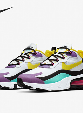 Nike/耐克正品 AIR MAX 270 REACT 男子低帮复古运动休闲鞋AO4971