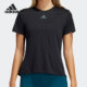 女子夏季 年新款 短袖 修身 H20744 Adidas 运动T恤 阿迪达斯正品