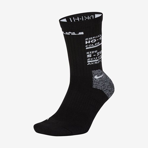 Nike/耐克正品LEBRON ELITE CREW 篮球运动袜（1 双）新款 CK6784