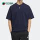 T恤 Adidas HS4381 TEE 男子宽松简约运动休闲短袖 阿迪达斯正品